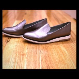 Metallic loafers